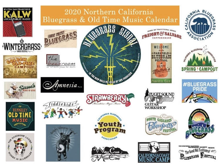 New Northern California Bluegrass 2020 Calendar From KALW’s Bluegrass