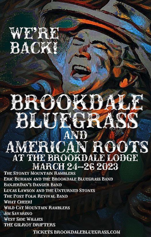 Brookdale Bluegrass Festival Set For March 2426 At The Brookdale Lodge